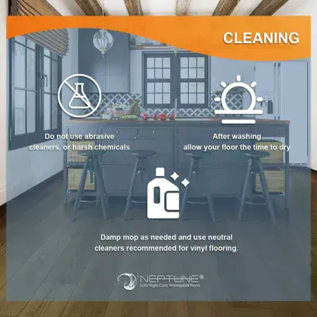 Unravel the secrets to flawless Neptune Floors with our ultimate maintenance guide!

Click the link and discover:
- ��Quick & easy cleaning hacks that’ll have your floors sparkling in minutes.
- ��Stain-busting solutions for even the toughest spills (coffee, anyone?).
- ��Pro tips to prevent scratches, warping, and other floor faux pas.
- ��Bonus insider info from the Neptune experts themselves!

Click here: https://cdn.neptune-flooring.com/wp-content/uploads/2023/01/03121402/Maintenance-guide-US.pdf

#neptuneflooring #freedomcollection #hardwoodflooring #scratchresistant #waterproof #stonebased #hybridflooring #dentresistant #stainresistant #sustainable