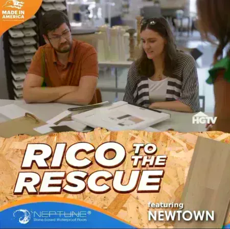 Are you ready for some serious home renovation inspo? Check out the latest episode of Rico To The Rescue, where the team transforms a high school sweetheart’s basement into a dreamy oasis! And guess what? They used our very own Neptune Newtown luxury vinyl plank from the #MadeinUSA collection to make it happen. 

Visit our website now to learn more about this amazing collection and see how you can make your own home renovation dreams a reality!
https://www.neptune-flooring.com/category/freedom/

Enjoy watching the episodes again on these streaming platforms:

HGTV Go - https://watch.hgtv.com/show/rico-to-the-rescue-hgtv-atve-us

Discovery+ - https://www.discoveryplus.com/ph/show/rico-to-the-rescue-hgtv-ph

#neptuneflooring #neptunefreedom #waterproof #stonebased #hybridflooring #dentresistant #hgtv #stainresistant #sustainable #extrarigid #familyfriendly #NXSplus #scratchresistantfinish #ricototherescue