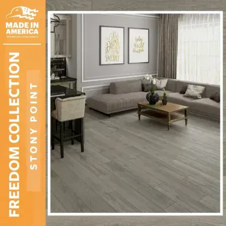 Dive into the deep end of luxury with the Neptune Freedom Collection. Breathtaking decors inspired by the American coast, crafted with unparalleled durability. Design without limits, live with confidence.

Here are some of the key features of the Neptune Freedom Collection:
* NXS Plus Scratch Resistant finish: This finish is 17% more scratch resistant than standard UV
coating, so your floors will look great for years to come.
* �100% waterproof: The Freedom Collection is perfect for high-traffic areas and homes with pets, as it can withstand spills and messes.
* �Solid rigid core: The floors are made with a solid rigid core, which makes them stable and dimensionally stable.
* �Easy to install: The Freedom Collection is a floating floor, so it can be installed over most existing subfloors without glue.
* �Beautiful style: The Freedom Collection comes in a variety of colors and styles to match any décor.

#neptuneflooring #freedomcollection
#hardwoodflooring #waterproof #stonebased #hybridflooring #dentresistant #stainresistant #sustainable #extrarigid #familyfriendly #us